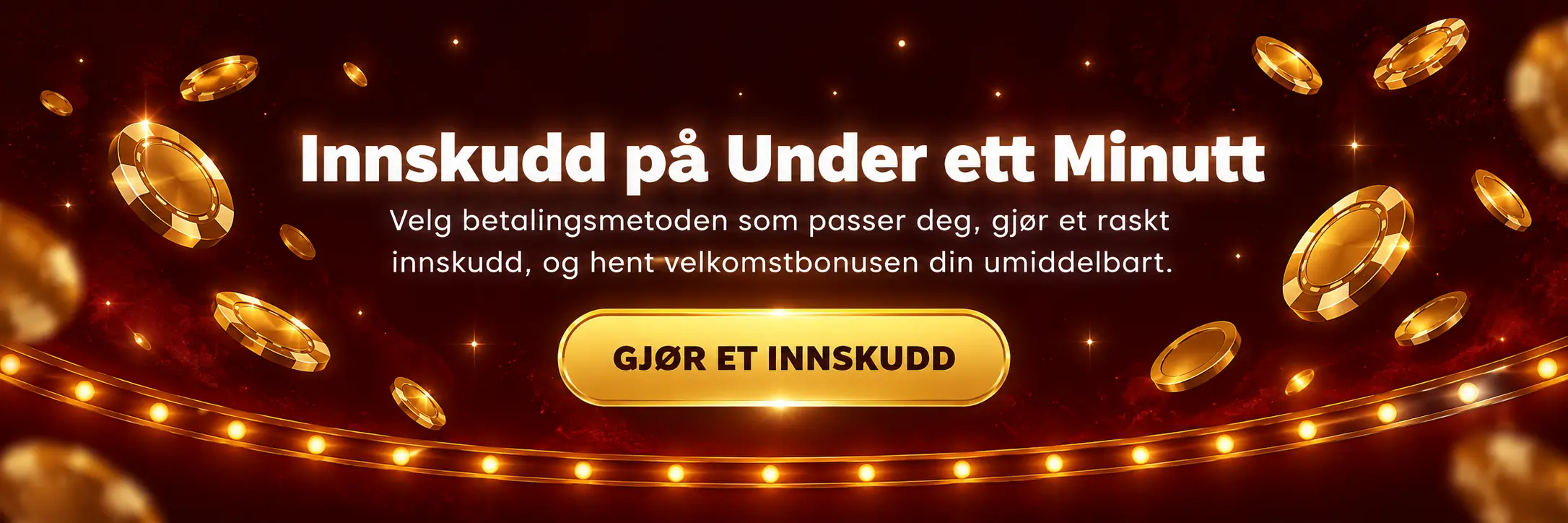 Shotz Casino – gjør et innskudd på under ett minutt og hent velkomstbonusen